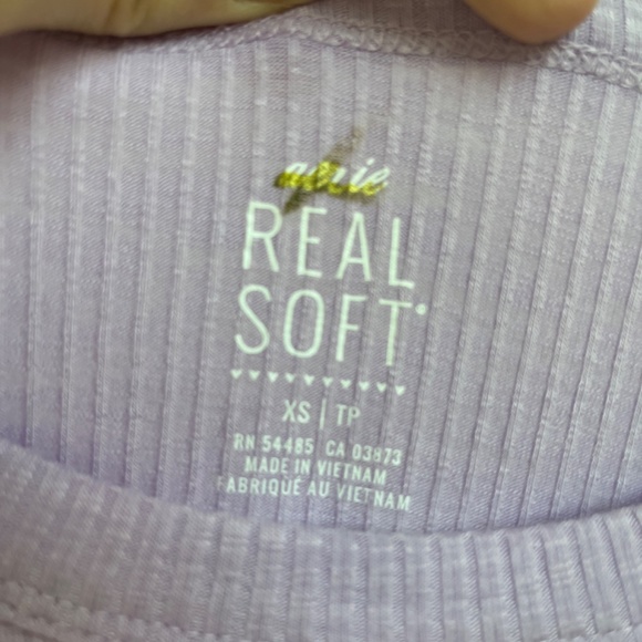 Aerie Real Soft Front Knot Tee - Picture 5 of 5